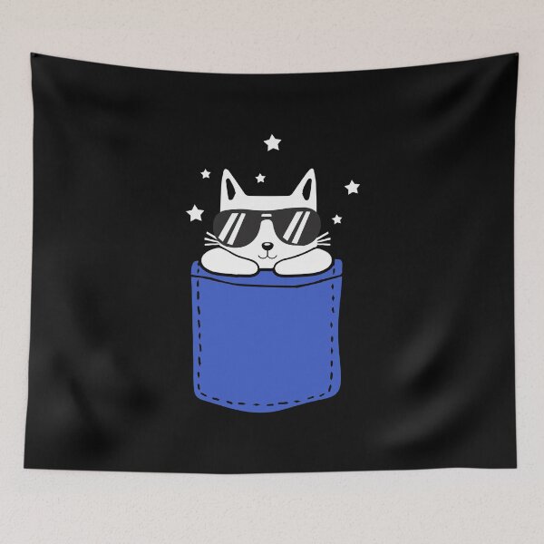 Item preview, Cool cat hangover kitty pet kitten bag designed and sold by DoSt-997.