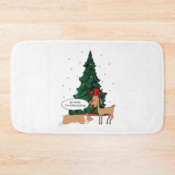 Item preview, Sassy Christmas Corgi - Hibernating designed and sold by MaplewoodMerch.
