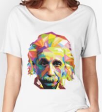 Camiseta ancha para mujer Einstein Technicolor