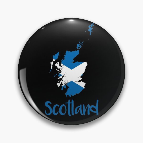 Item preview, Scotland Saltire Map Typography Design designed and sold by MacPean.