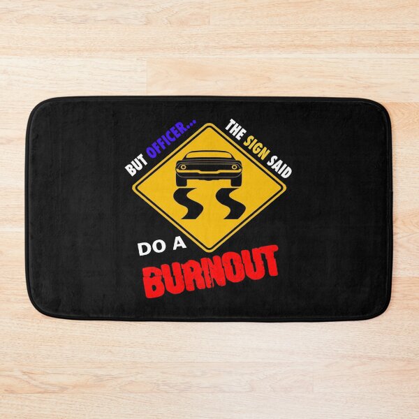 Item preview, Burnout Car Sign designed and sold by Wasabisan.