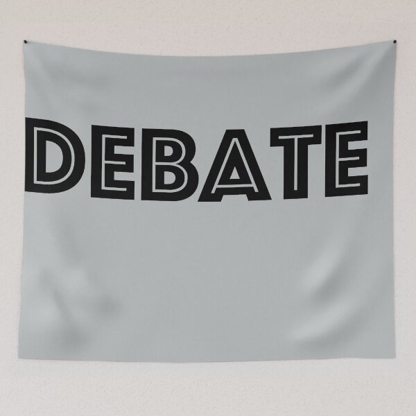 Item preview, Debate! Bold and Outlined designed and sold by debatethewayout.
