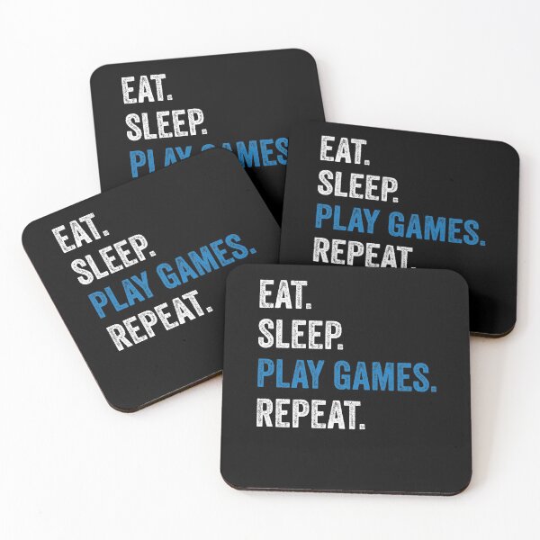 Item preview, Eat Sleep Play Games Repeat Gaming Gamer Nerd Game designed and sold by DoSt-997.