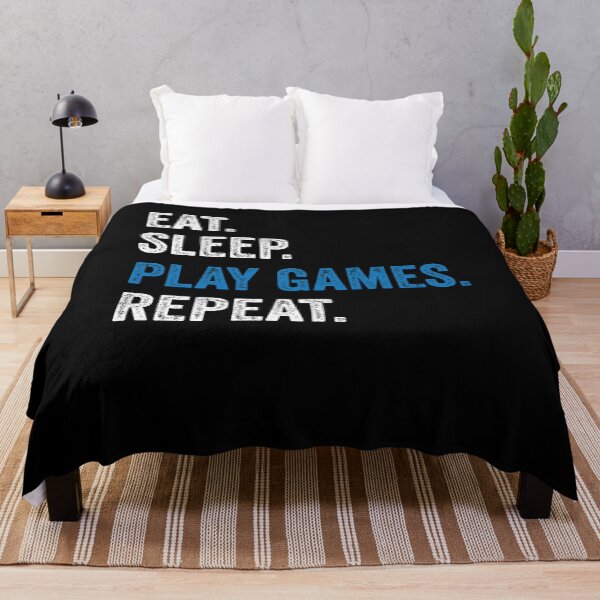 Item preview, Eat Sleep Play Games Repeat Gaming Gamer Nerd Game designed and sold by DoSt-997.