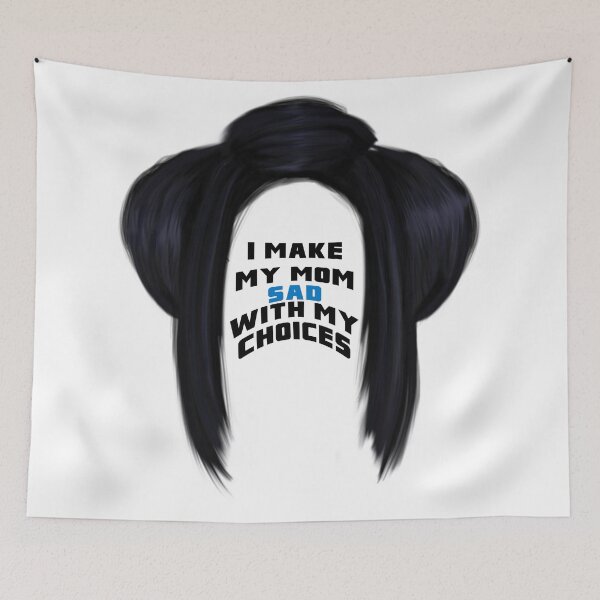 Item preview, I Make My Mom Sad With My Choices Funny Tshirt Sticker designed and sold by gamerzemporium.