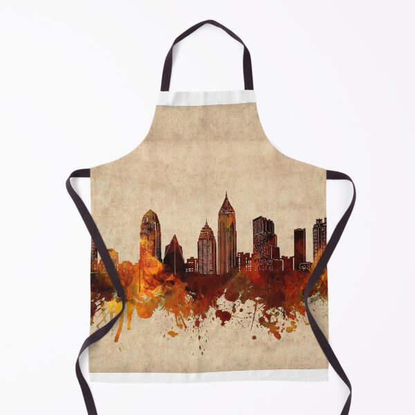 Item preview, atlanta skyline vintage designed and sold by BekimART2.