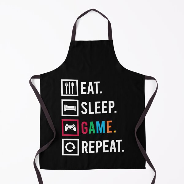 Item preview, Eat Sleep Play Game Repeat Gaming Gamer Nerd Games designed and sold by DoSt-997.