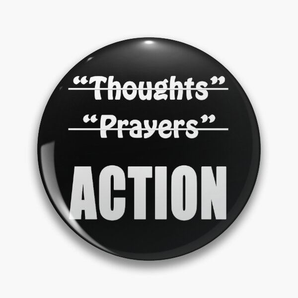 Item preview, Atheist no thoughts or prayers just action  designed and sold by Original Cheddar.