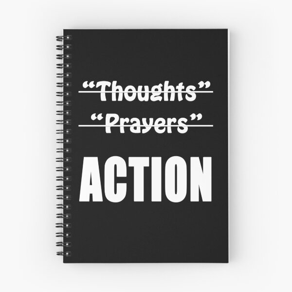 Item preview, Atheist no thoughts or prayers just action  designed and sold by Original Cheddar.