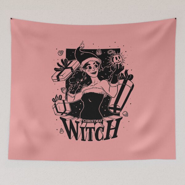 Item preview, Christmas Witch - Black designed and sold by Studio Mootant.