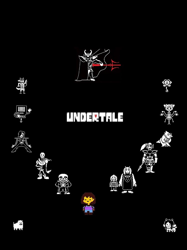 Undertale Main Characters!!!