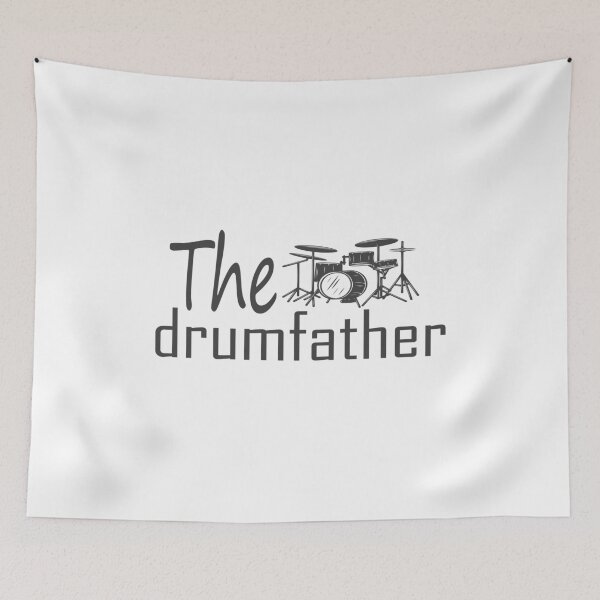 Item preview, The Drumfather Funny Gift For Drummer  designed and sold by laxydesign.