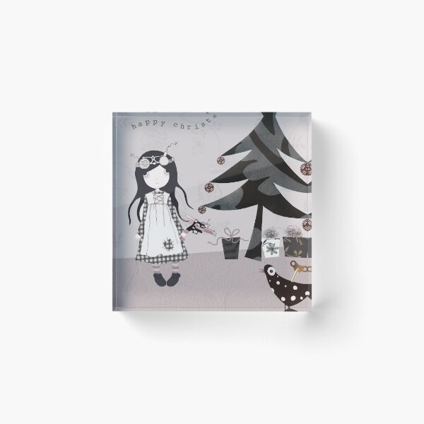 Item preview, Steam punk gothling Christmas card designed and sold by littlegothling.