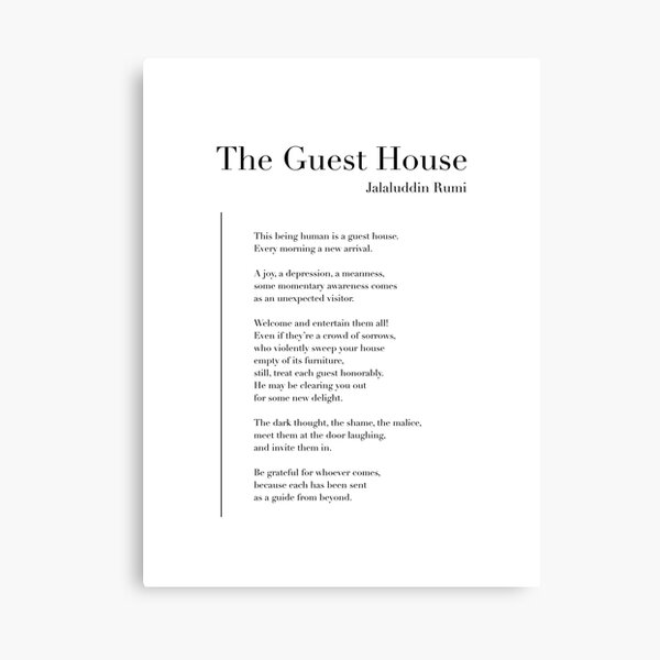 The Guest House By Rumi