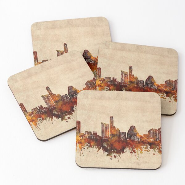 Item preview, austin skyline vintage designed and sold by BekimART2.