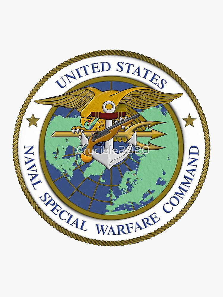 "Navy Seal Emblem Badge High Quality" Sticker for Sale by Crucible2020