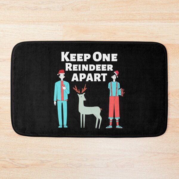 Item preview, Keep One Reindeer Apart designed and sold by Joy Poddar.