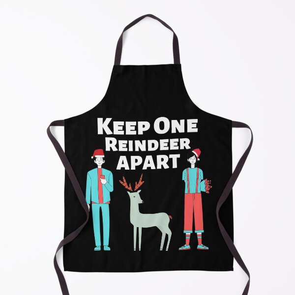 Item preview, Keep One Reindeer Apart designed and sold by Joy Poddar.