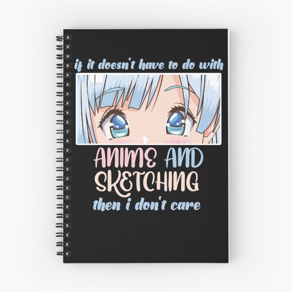 Item preview, Anime Girl Sketching Drawing aesthetic Manga Otaku Kawaii designed and sold by aubb7.