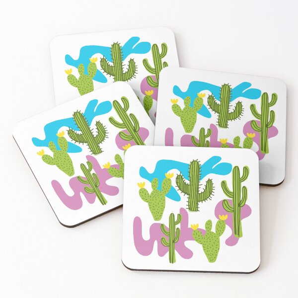 Item preview, Cactus love cactus art minimalist drawing  designed and sold by Tropical Blood.