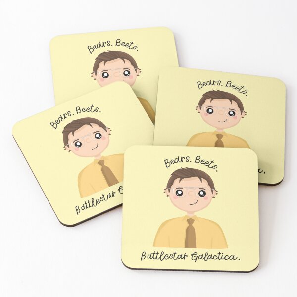 Item preview, The Office ‘Bears Beets Battlestar Galactica’ designed and sold by cutermelon.