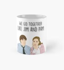 Wir gehen zusammen wie Jim und Pam Tasse