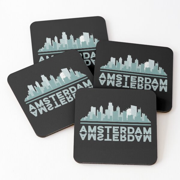 Artikelvorschau, Amsterdam Skyline entworfen und verkauft von BasicWear.