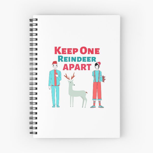 Item preview, Keep One Reindeer Apart designed and sold by Joy Poddar.