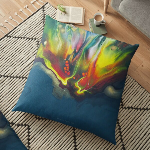 Dancing In The Dark Floor Pillow