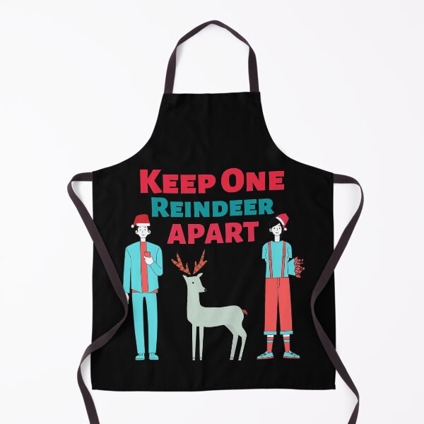 Item preview, Keep One Reindeer Apart designed and sold by Joy Poddar.