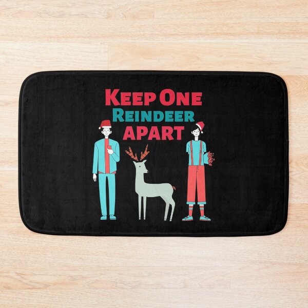 Item preview, Keep One Reindeer Apart designed and sold by Joy Poddar.
