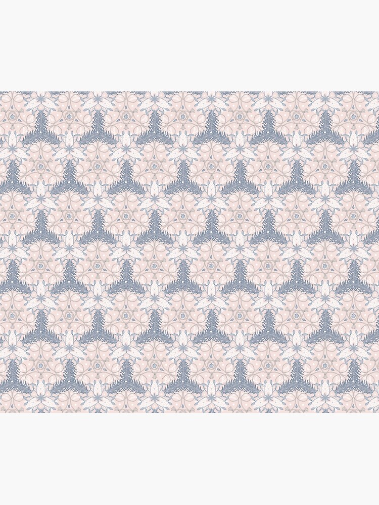 Thumbnail 3 of 3, Tapestry, Winter Evergreens - Mistletoe and Twine Pattern designed and sold by karolfuldesigns.