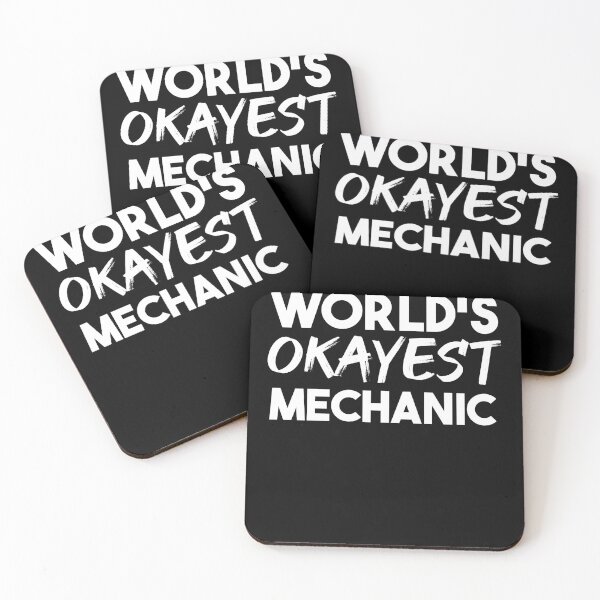 Item preview, World's Okayest Mechanic designed and sold by jacks-tees.
