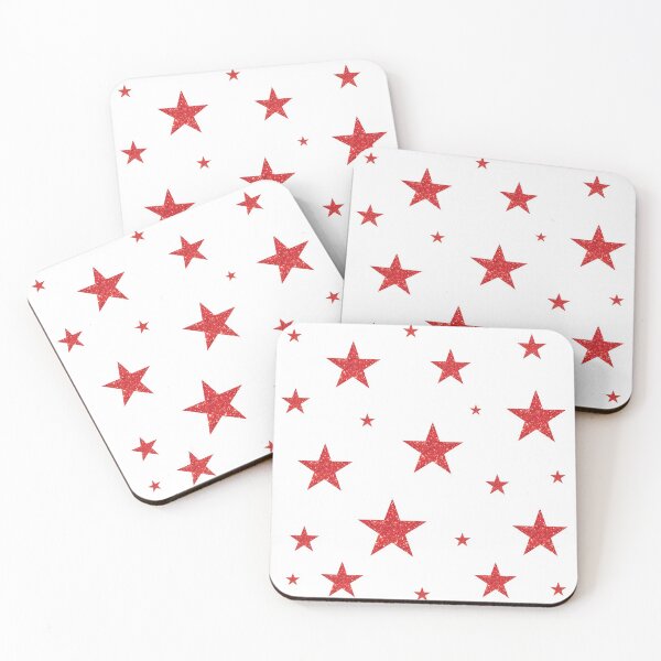 Item preview, Red Sparkling Stars designed and sold by BelindaFuller.