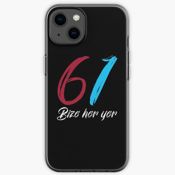 Bize her yer 61 Trabzon Türkiye Geschenk Türkei iPhone Flexible Hülle