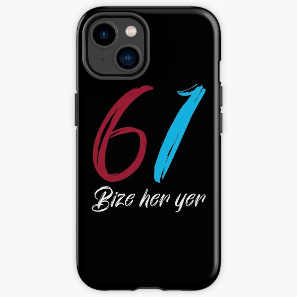 Bize her yer 61 Trabzon Türkiye Geschenk Türkei iPhone Robuste Hülle
