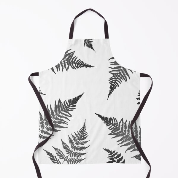Item preview, Fern Leaves - Black and White Leaf Silhouette Drawing designed and sold by Gerhanj.
