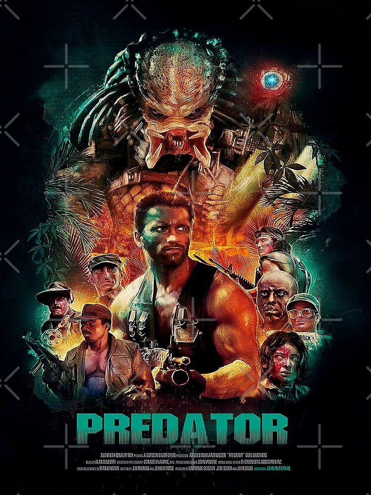Discover Predator Canvas Premium Matte Vertical Poster