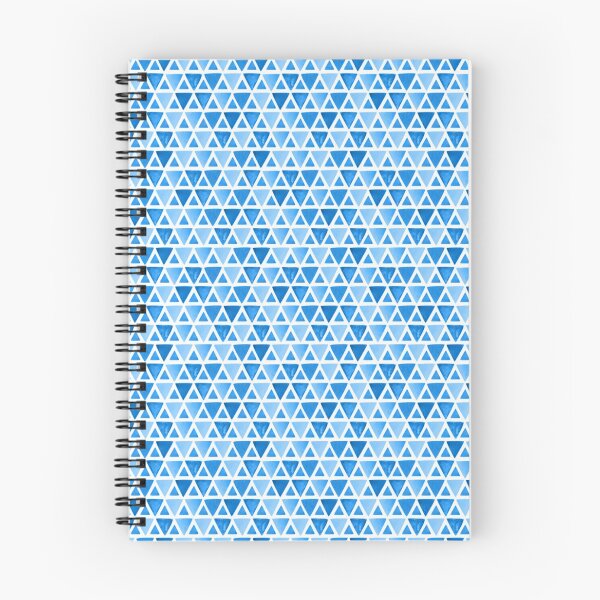 Item preview, Blue Sea Triangles Pattern designed and sold by EmiHano.