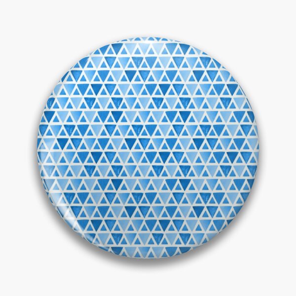 Item preview, Blue Sea Triangles Pattern designed and sold by EmiHano.