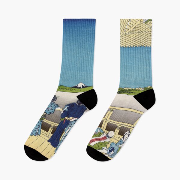 Item preview, Sazai Hall of the Five Hundred Arhat Temple by Katsushika Hokusai designed and sold by Takeda-art.