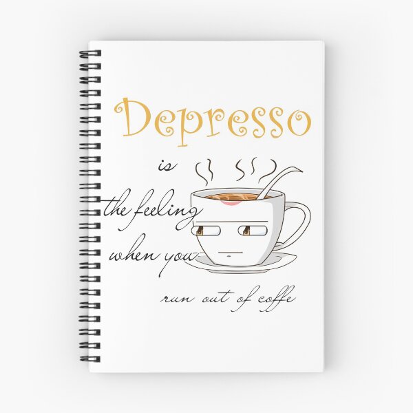 Item preview, funny coffe quotes depresso designed and sold by Soithside87.