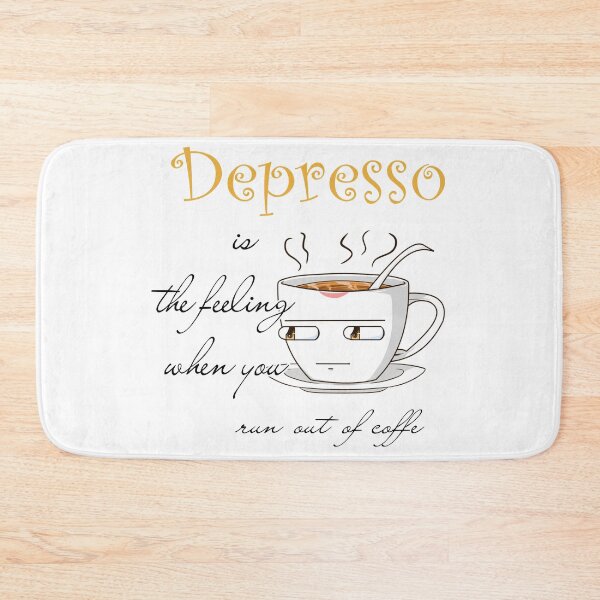 Item preview, funny coffe quotes depresso designed and sold by Soithside87.