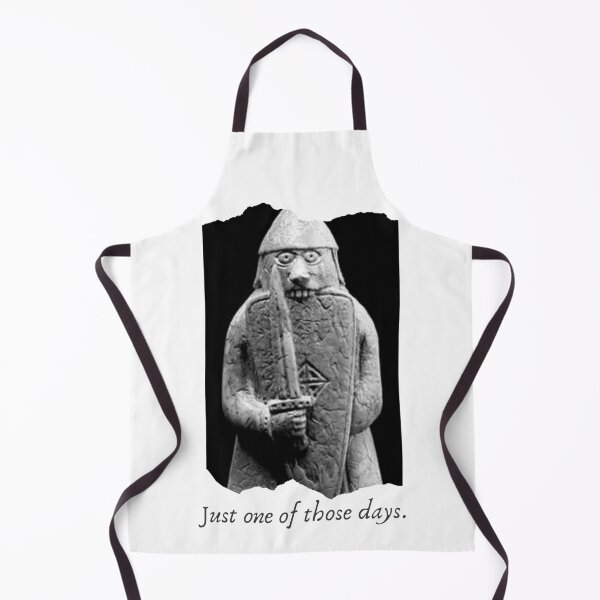 Item preview, Lewis Viking Chessmen - Shield-Biting Berserker: "Just one of those days." designed and sold by Orkneyology.