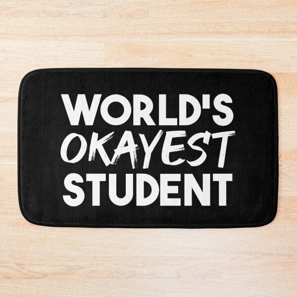 Item preview, World's Okayest Student designed and sold by jacks-tees.