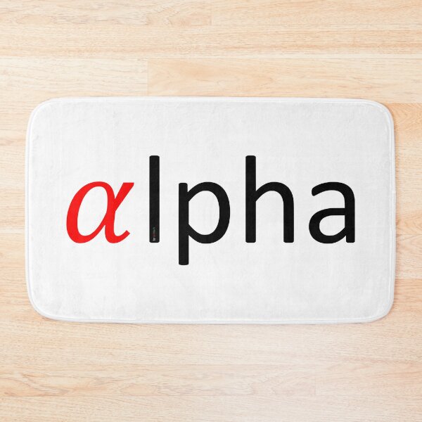 Item preview, Self-explanatory Terms - Alpha designed and sold by AhMath.