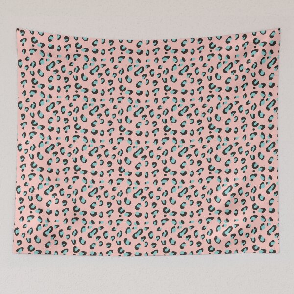 Item preview, OCELOT PEACH AQUA-PCD3217 designed and sold by Jackie Werner.