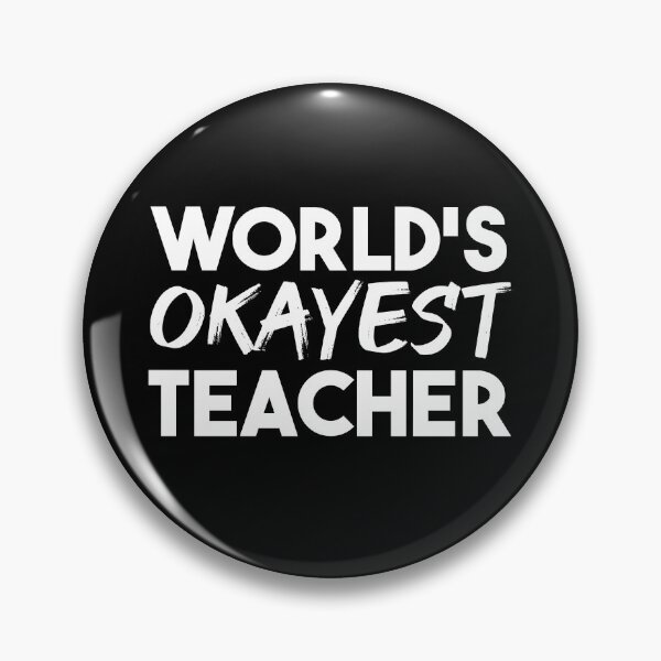 Item preview, World's Okayest Teacher designed and sold by jacks-tees.