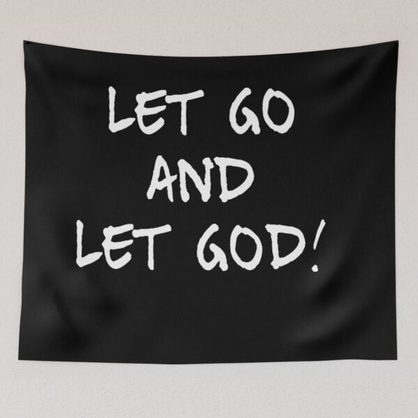 Item preview, Let Go Designs- White Text designed and sold by MerciMe.