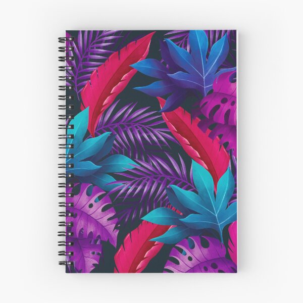 Item preview, Tropical leaves pattern designed and sold by tridentfoundry.